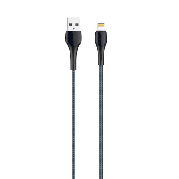 USB NA LIGHTNING KABEL LDNIO LS522 BRZI 2.4A 2m SIVI