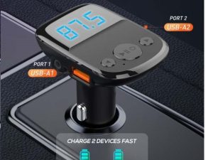 FM TRANSMITER I AUTO PUNJAČ DUAL LDNIO C706Q + USB KABEL MIKRO