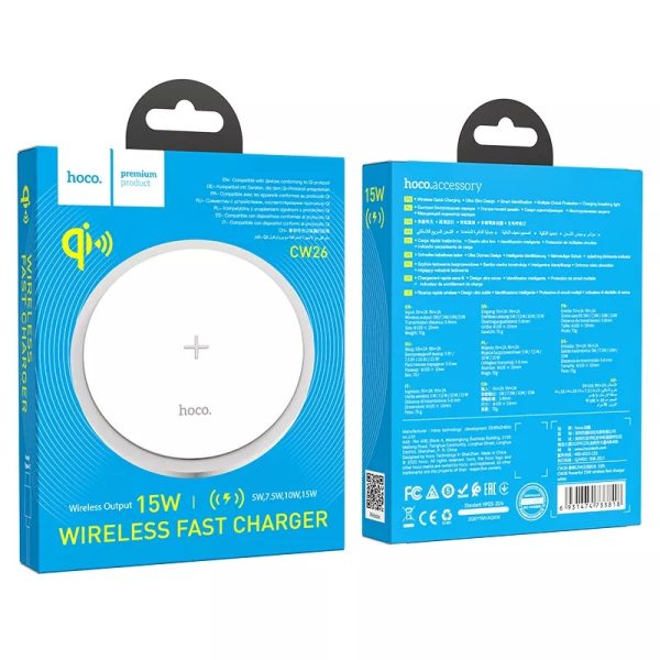 Bežični punjač Hoco CW26 15W USB Tip-C