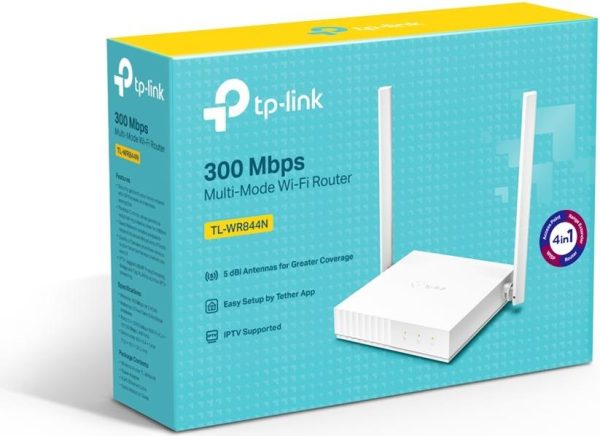 Router TP-Link TL-WR844N 2,4GHz 300Mbps