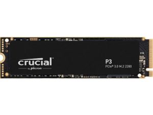 SSD 1TB CRUCIAL P3 PCIe Gen 3 NVMe M.2 2280
