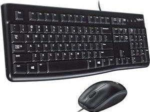 Logitech MK120 Tipkovnica + miš USB žična
